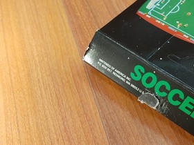 Nr MINTY BOX CIB Soccer MATTE STICKER complete in nes lot VERY RARE 1st Print