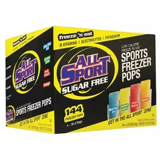 All Sport 10122566 Electrolyte Freezer Pop, Sugar Free, Pk144