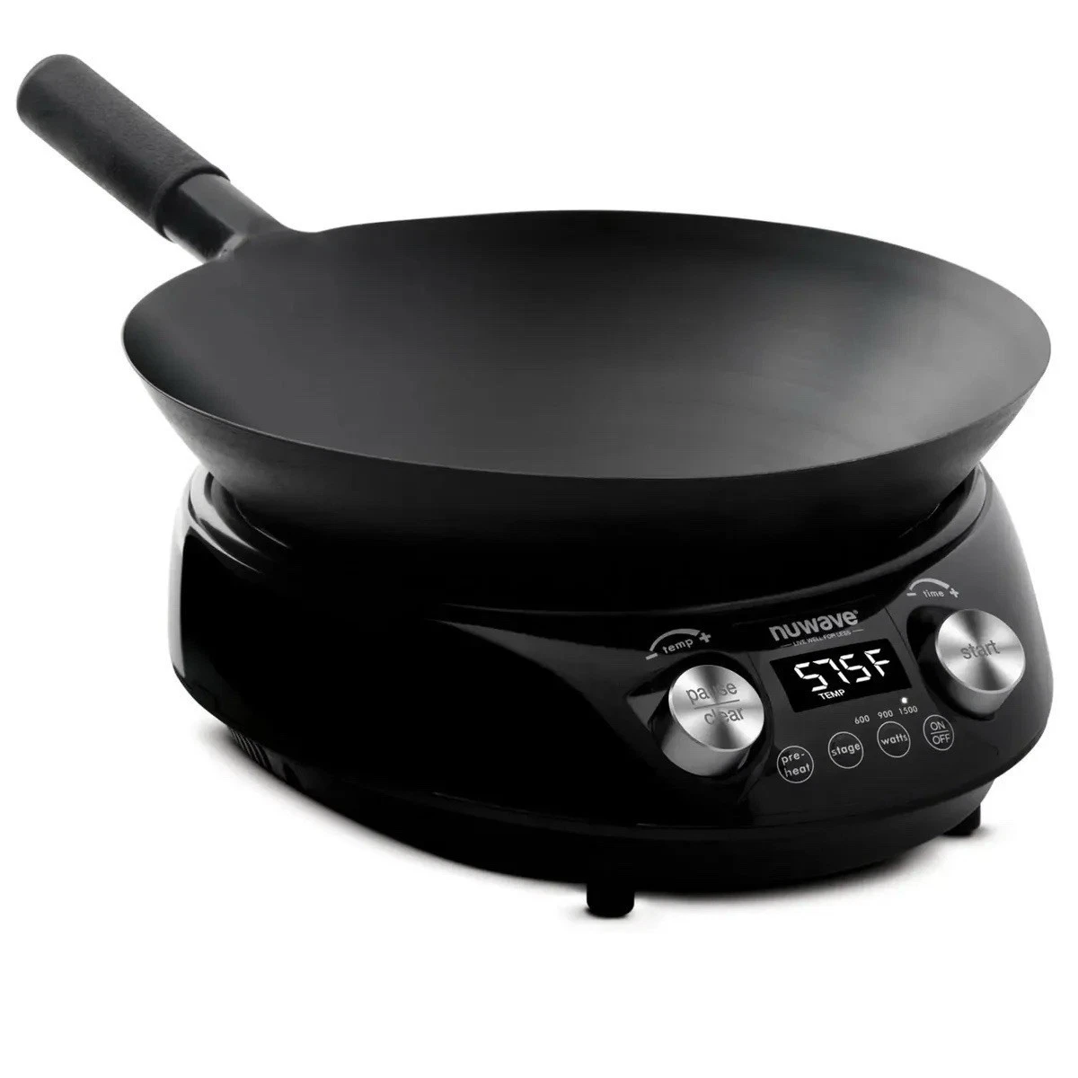 *NEW!* Nuwave Hot Wok Induction Cooktop w/ 14" Carbon Steel Wok
Opens in a new window or tab