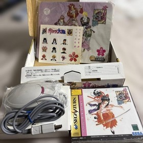 Sakura Wars Sega Saturn Shuttle Mouse Set Unopened Game Bundle