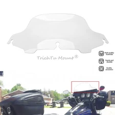 Windshield Windscreen Motorcycle Fairing For Harley Touring Street Glide FLHX 08
