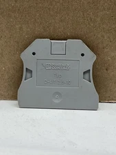 9X PHOENIX CONTACT Wiring Terminals Accessories Stopper D-UT 2,5/10
