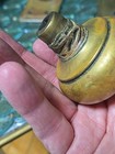 VTG ANTIQUE LOT OF 6 DOOR KNOBS - STEEL Or BRASS And 2 BRASS BACKPLATES  — photo 9