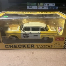 SUN STAR 1981 ATLANTA CHECKER CAB 1/18 DIECAST MODEL CAR #2504  NEW