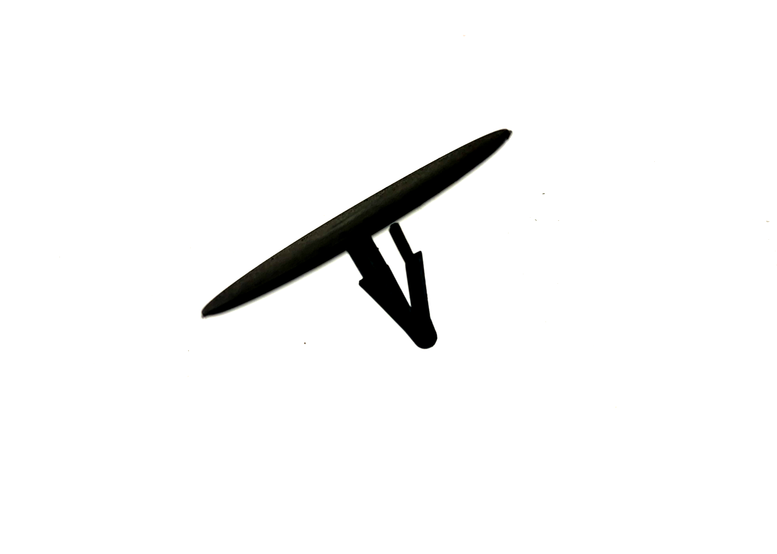 Hood Insulation Pad Retainer Clips Black 19802011 Ford Fits 1/4 Hole