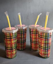 Image of Bando Tumbler With Straw Block Party 20oz Filled W/ Glitter Gift Bundle