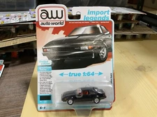 AW AUTO WORLD 1983 TOYOTA CELICA SUPRA BLACK IMPORT LEGENDS