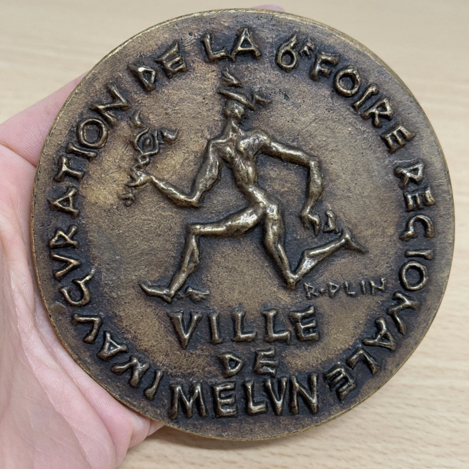 Médaille Inauguration De La 6è Foire Régionale Ville De Melun 05