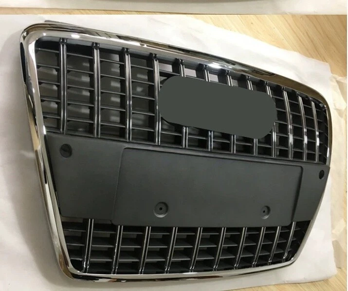 Tira de anillo cromada para parachoques delantero rejilla radiador para Audi A8 S8 D3 estilo 2005-2009 Foto 2 de 3