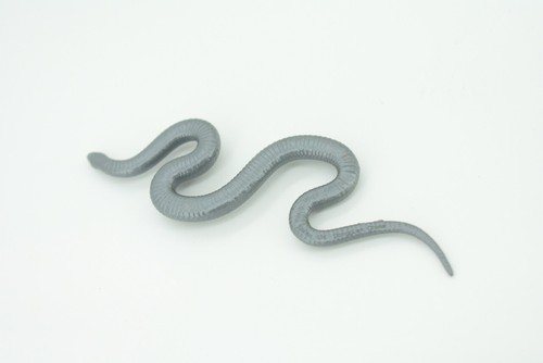 Blue Indigo Snake Toy, Realistic Rubber Snake, Figure, Model, Gift, 4" SF42 B15 - Picture 5 of 8