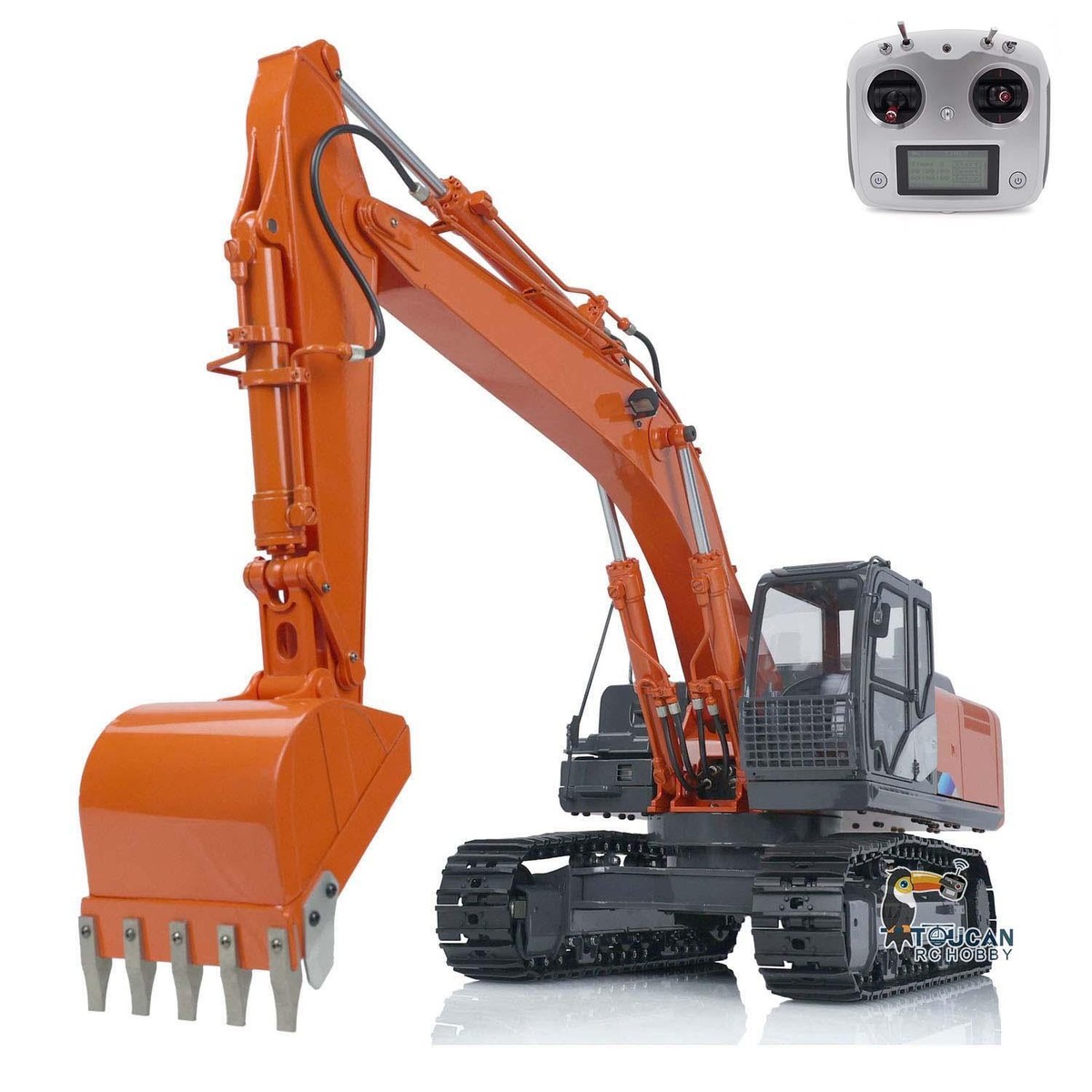 RC電動カ━ Metal 1/12 RC Hydraulic Excavator DIM H2 ZX210 Remote Control
