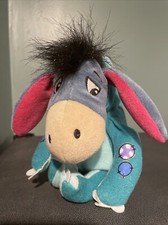 Disney Store Eeyore Bean Bag Plush Winnie the Pooh Dress Up Costume 8in