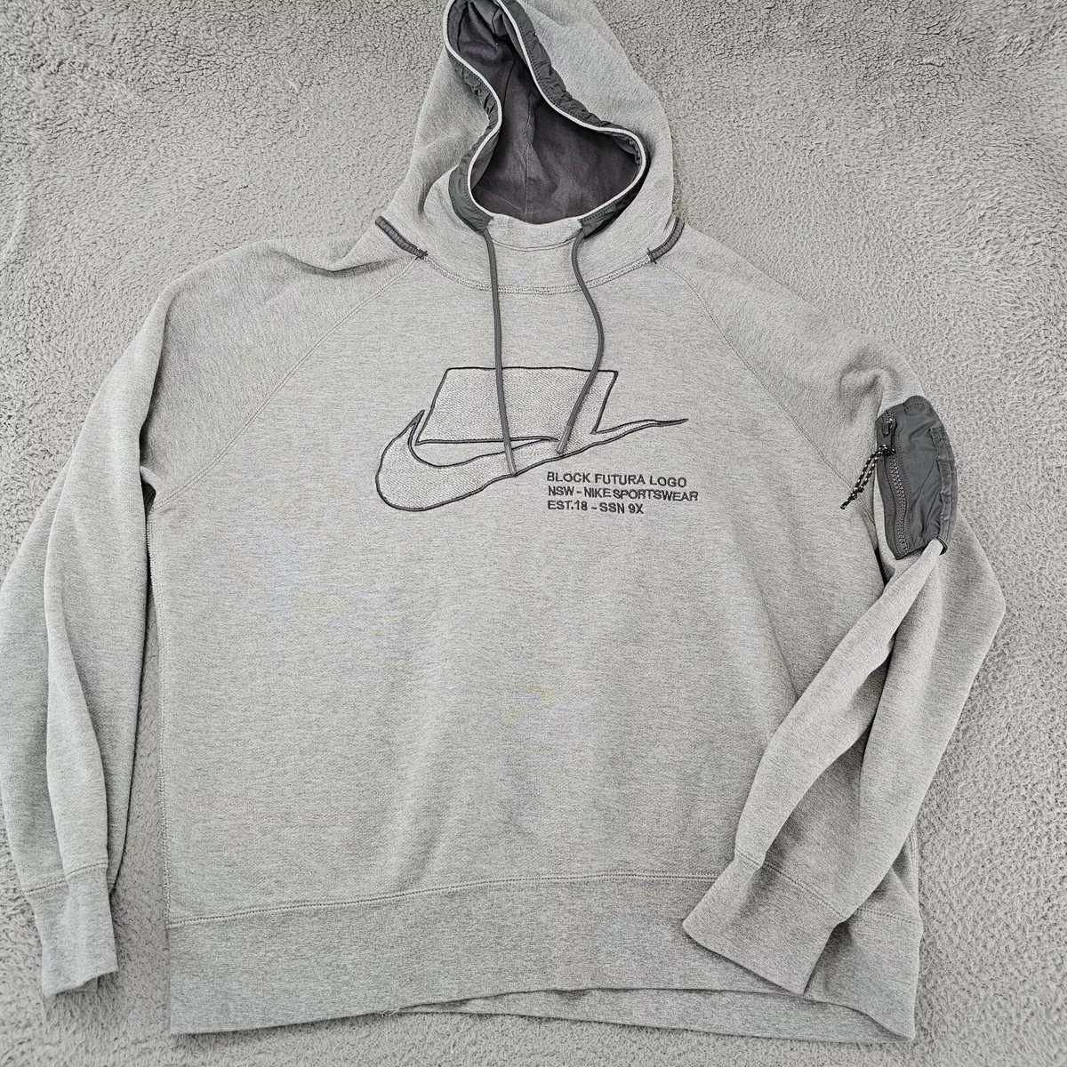 Nike futura logo hoodie sales