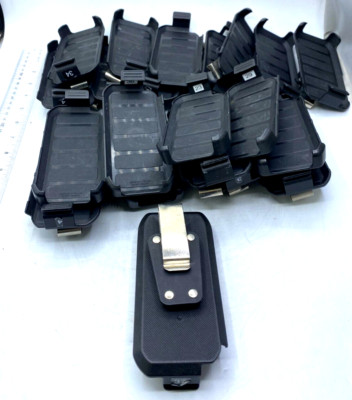 Sonim TurtleBack Lot of 21 Vertical Holster With Metal Clip For XP5s EUC READ