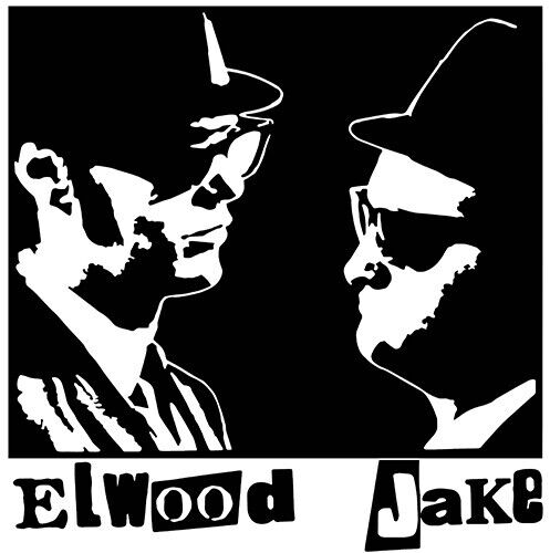 JAKE AND ELWOOD #3 sticker VINYL DECAL Blues Brothers - Picture 5 of 12