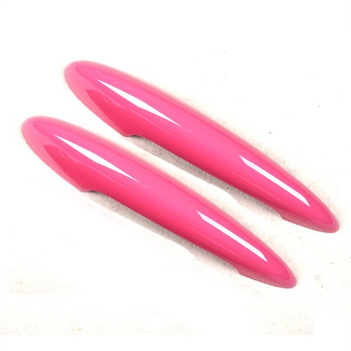 For MINI Cooper R50 R53 R55 R56 R57 R58 R60 Door Handle Cover Trim Pink - Picture 2 of 7