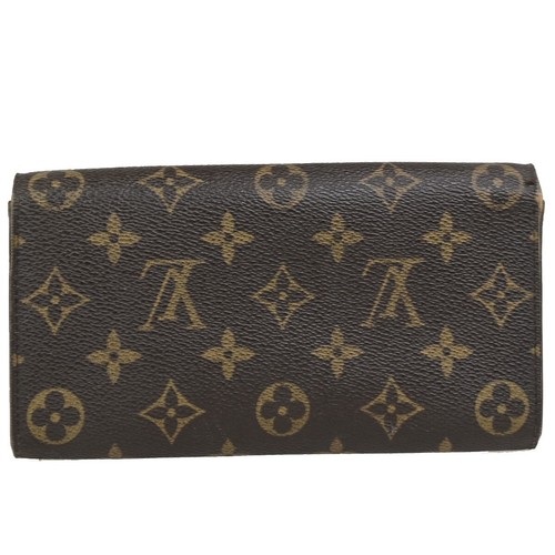 Portafoglio lungo Louis Vuitton Porte Monnaie Credit monogramma pelle M61726 05FB262 - Foto 3 di 16