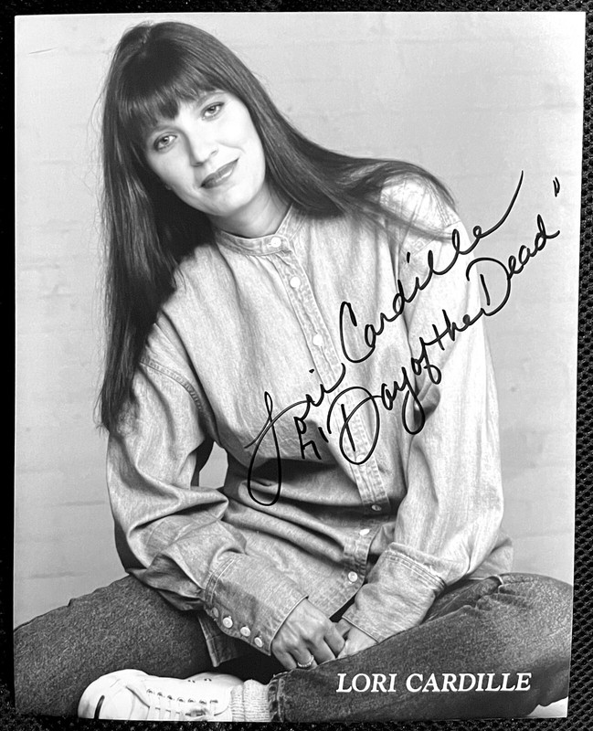 Lori Cardille - 'Day of the Dead' - RARE Autographed Photo