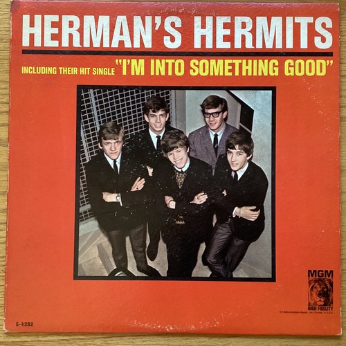 Herman’s Hermits “Introducing Herman’s Hermits" 33 1/3 rpm LP record, E4282