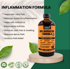 Inflammation Formula By Livingston Natural, Plant-Based & Organic 16 oz
