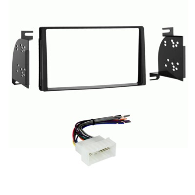 Metra 95-7323 Aftermarket Car Stereo Double Din Radio Install Dash Kit & Wires