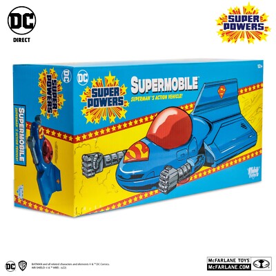 DC SUPER POWERS 5'' FAHRZEUG SUPERMAN'S SUPERMOBILE