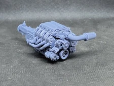 LS3 LS1 Magnuson Supercharged model engine resin 3D printed 1:24-1:8 scale