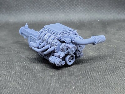 LS3 LS1 Magnuson Supercharged model engine resin 3D printed 1:25/1:24 scale