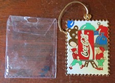 Elfes Coca Cola édition LTD avec jouets 1994 timbre ornement plaqué or