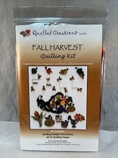 Quilled Creations Quilling Kit Fall Harvest 406 Scrapbook Cards Ornaments NIP