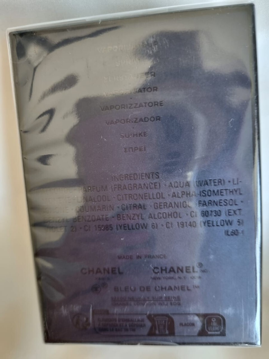 Bleu de Chanel Parfum pour homme 50ml 1.7 fl.oz | eBay Bleu de Chanel Parfum pour homme 50ml 1.7 fl.oz | eBay