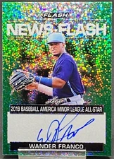 2019 LEAF NEWS FLASH  GREEN AUTO WANDER FRANCO RAYS  SERIAL #ED 3/15