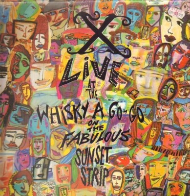 X Live At The Whisky A Go-Go On The Fabulous Sunset Strip NEAR MINT 2xVinyl LP
