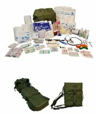 NEW Elite First Aid Tactical M17 Medic Bag Trauma STOCKED KIT Military Survival