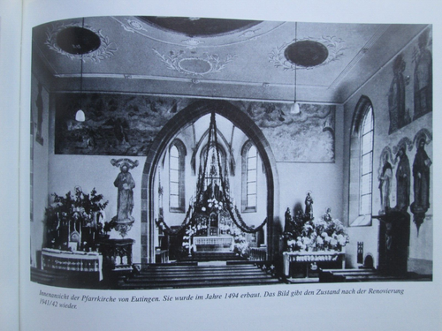 EUTINGEN IM GAU Bilder aus alter Zeit 1984 HARDCOVER Text in German - Picture 9 of 9