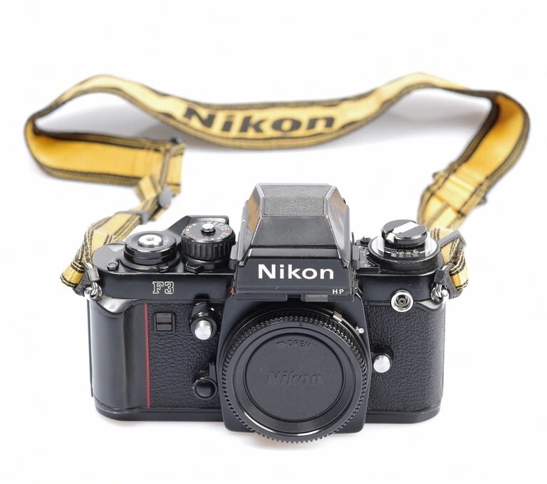 NIKON F3 HP Reflex Analogica Solo Corpo Black + accessori - Immagine 2 di 4