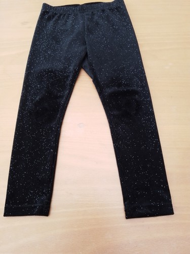 "NEXT" GIRLS BLACK SPARKLY TROUSERS AGE 4 YEARS EXCELLENT CONDITION - Imagen 2 de 3