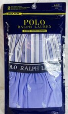 Polo Ralph Lauren 2 boys' Woven Boxers Medium 10-12 New in Package with tags 