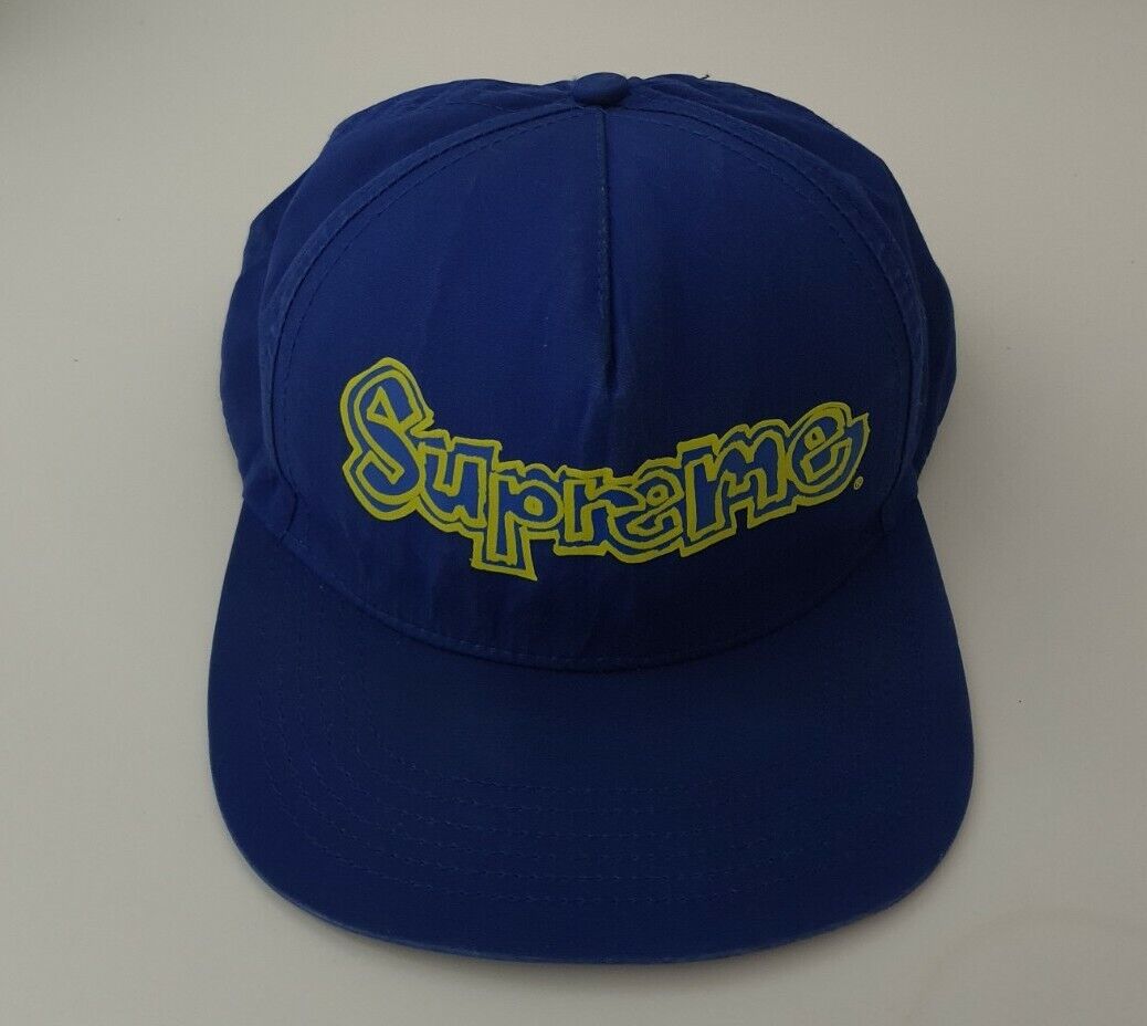 Rare SS09 Supreme x Starter Gonz logo 5-panel cap blue hat vintage Gonzales  2009