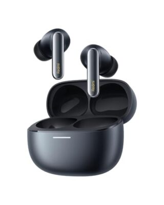 Xiaomi Redmi Buds 6 Pro Wireless Earbuds - 55dB ANC, LDAC, 36H Battery, Black