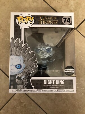 METALLIC NIGHT KING ON THRONE Funko Pop Game Of Thrones