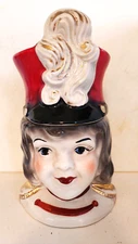RARE 1950'S REGAL MAJORETTE STONEWEAR COOKIE JAR