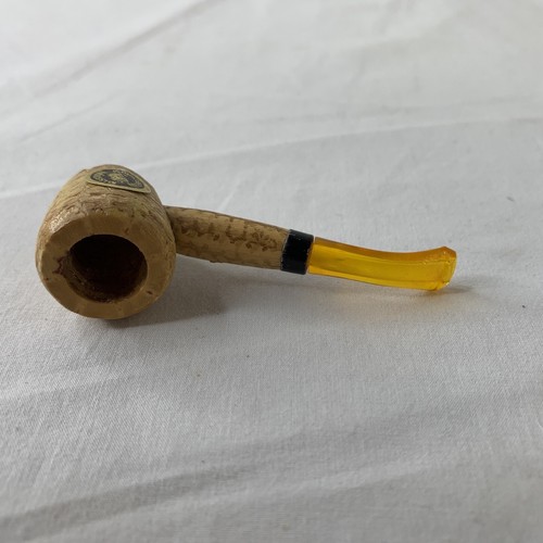 Vintage Missouri Meerschaum Company Corn Cob Smoking tobacco Pipe Used w/sticker - Picture 7 of 12