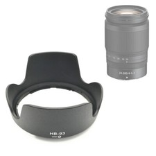 HB93 Lens Hood as HB-93 for Nikon Nikkor Z 24-200mm f/4-6.3 VR 24-200 mm F4-6.3