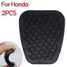 2PC Brake Clutch Foot Pedal Pad Cover Rubber Non-Slip For Honda Civic Jazz CR-V