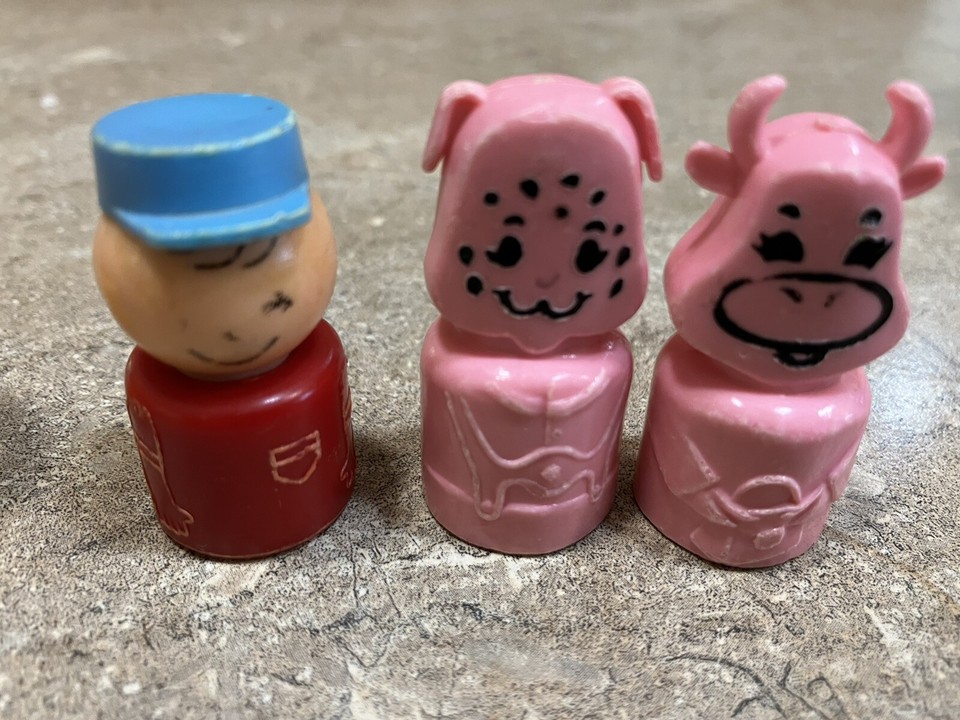 tootsie toy little people Metal Plastic Cars Trucks Trailers Car