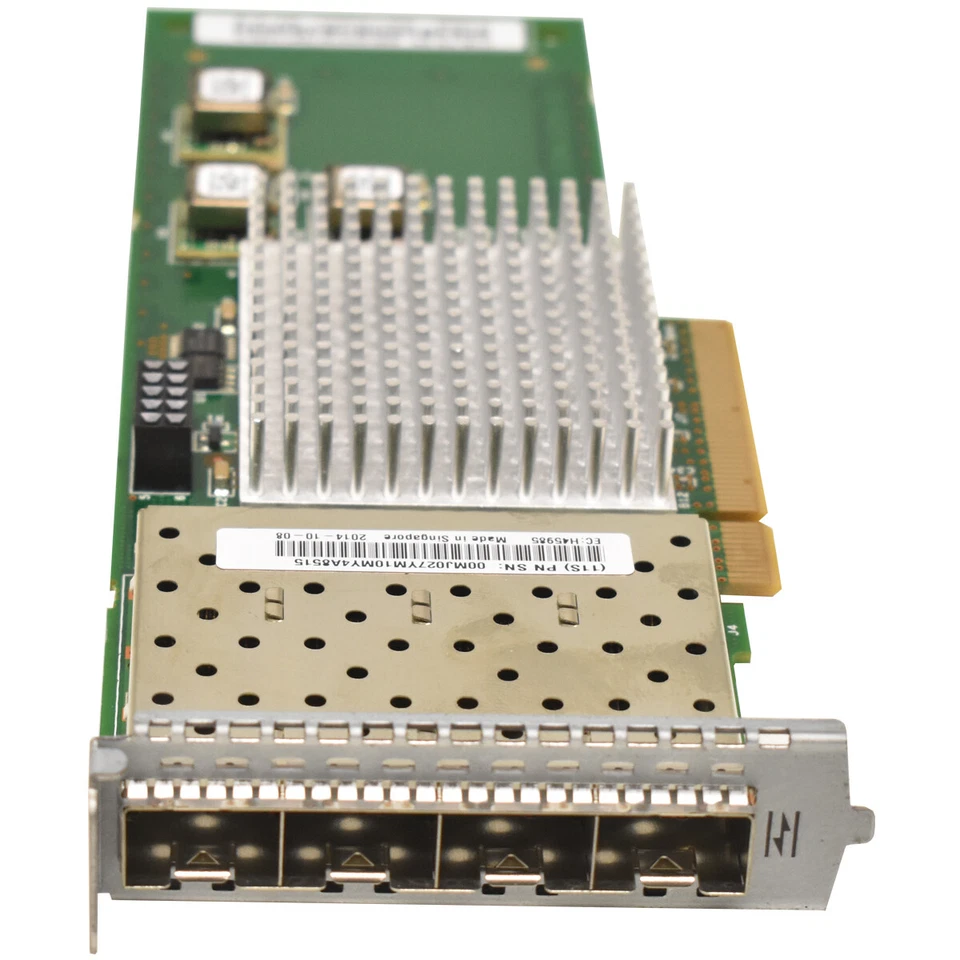 Adaptador IBM Storwize Control V7000 G2 FC PCI-e x8 4 portas 8Gb/s 00MJ027 00MJ028 - Imagem 2 de 3