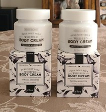 2X Beekman 1802 8 FL OZ Each VANILLA ABSOLUTE Goat Milk Whipped Body Cream New