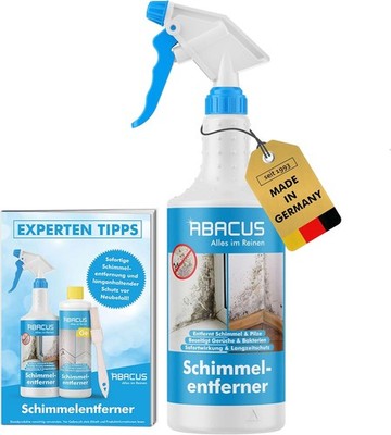 ABACUS  Schimmelentferner, Schimmelspray für Wand und Bad, Schimmelstop mit L