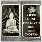RARE PAMP Suisse Religious Faith Series Buddha 1 oz .999 Silver